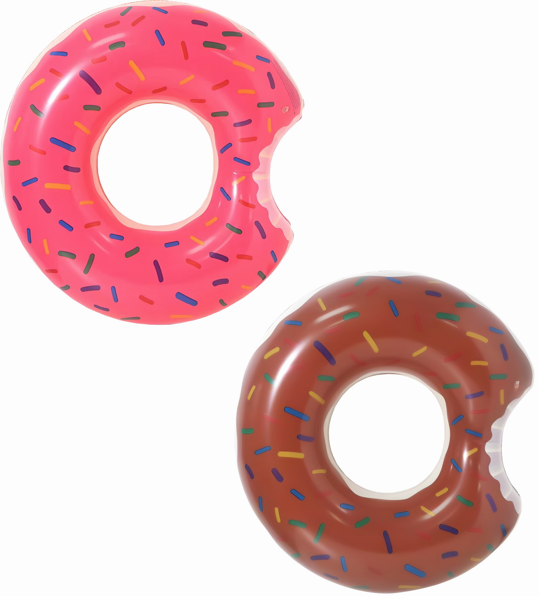 картинка Круг для плавания надувной «Пончик» 85 см Ecos от магазина GUTER MARKET 