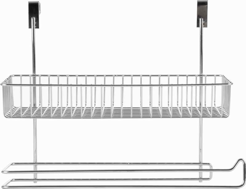 картинка Полка для кухни навесная W6733 (с держателем для полотенца) от магазина GUTER MARKET 