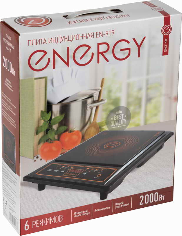 картинка Плита индукционная ENERGY EN-919, 2кВт/220-240 от магазина GUTER MARKET 