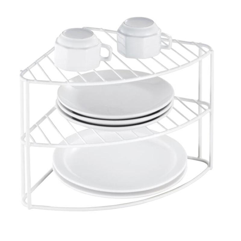 картинка Полка-подставка для кухни трехуровневая W4165 (кухонная, угловая) от магазина GUTER MARKET 