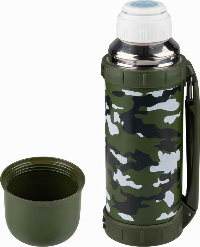 картинка Термос из нержавеющей стали MILITARY, 1,2 л от магазина GUTER MARKET 
