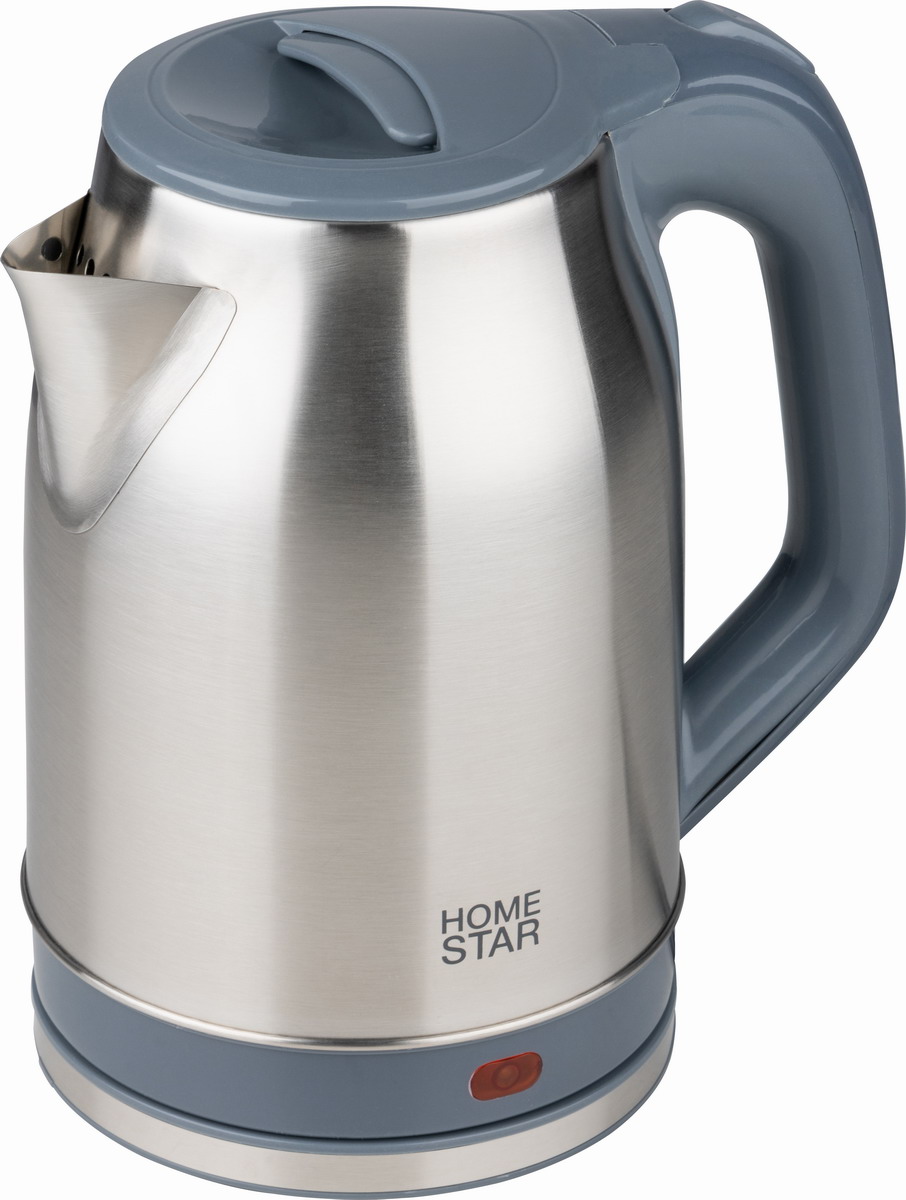 картинка Чайник Homestar HS-1005 (2,3 л) стальной, серый от магазина GUTER MARKET 