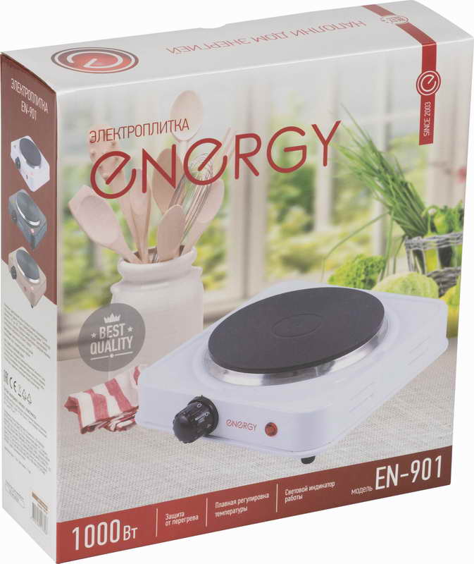 картинка Электроплитка ENERGY EN-901E, чугун от магазина GUTER MARKET 