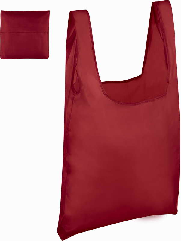 картинка Сумка складная 37*55см Basic бордовая от магазина GUTER MARKET 