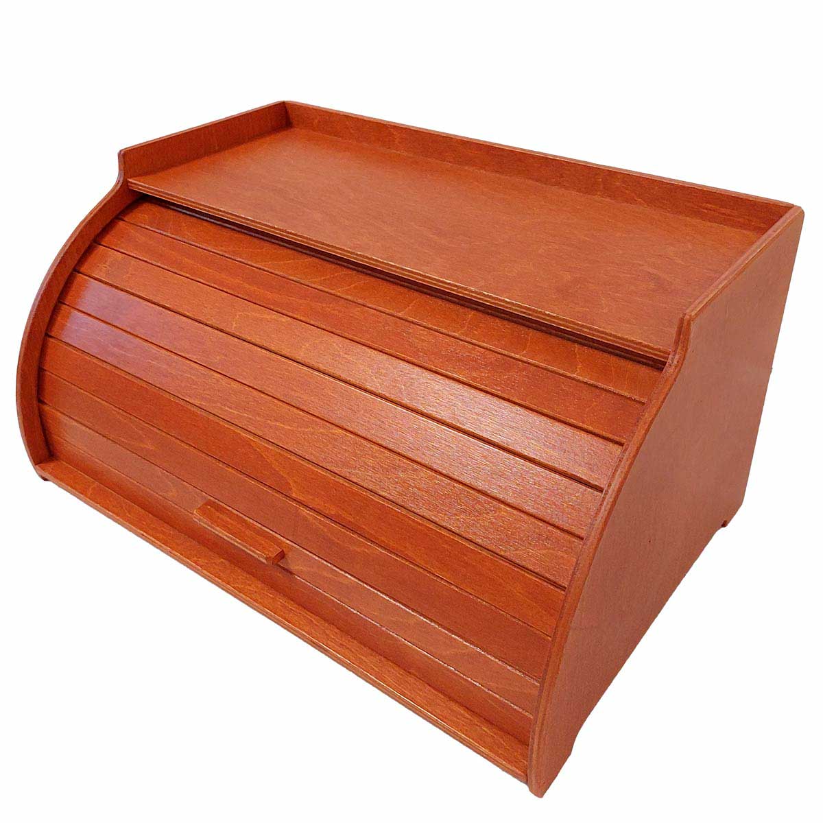 картинка Хлебница "РУСЬ" размер 380*260*200. Цвет "РЯБИНА". Состав - берёза. от магазина GUTER MARKET 