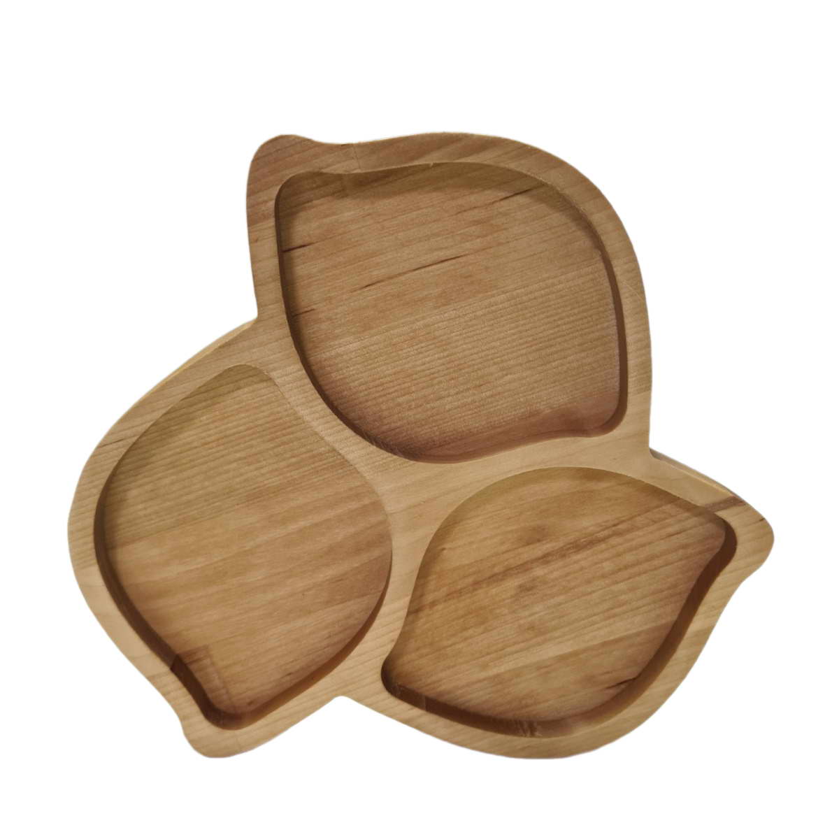 картинка Менажница 21,6х22,2х2,0 см ЛИМОНЫ покрыта маслом от магазина GUTER MARKET 