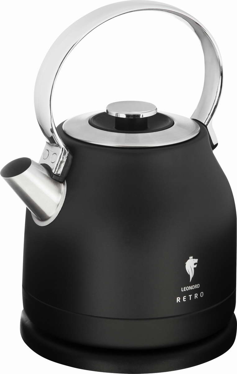картинка Чайник электрический Leonord LE-1904 RETRO чёрный от магазина GUTER MARKET 