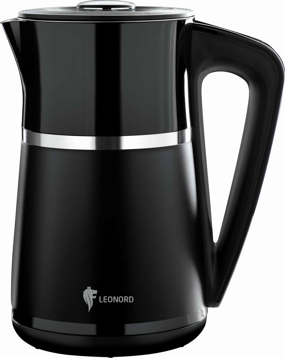 картинка Чайник электрический Leonord LE- 1512 черный от магазина GUTER MARKET 