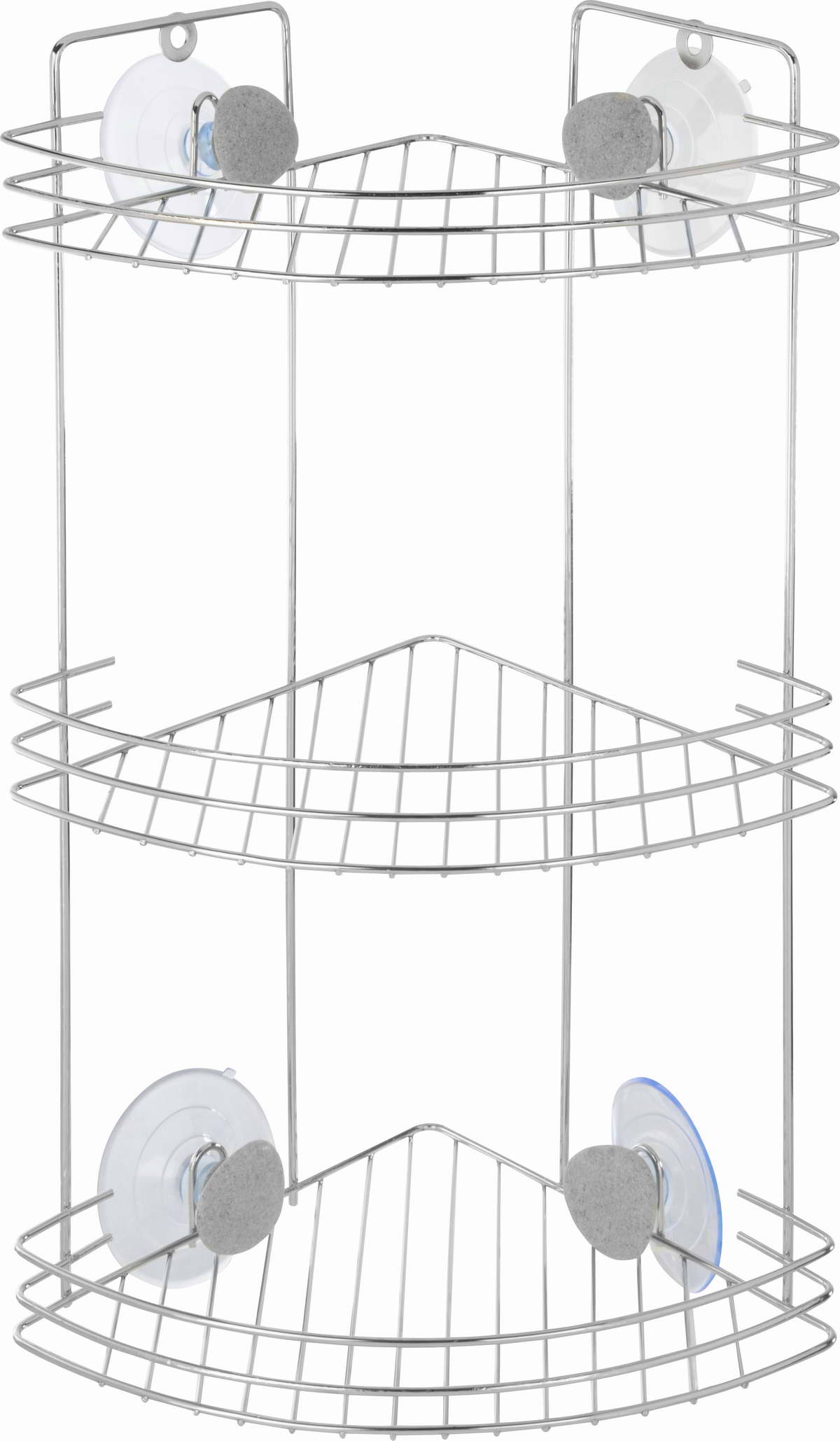 картинка Полка угловая 3-ярусная W2672С STONE от магазина GUTER MARKET 