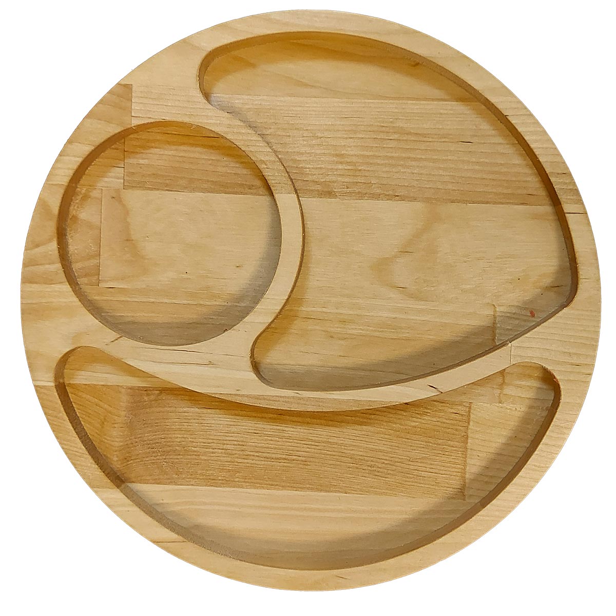 картинка Менажница 23х23х2,0 см  КРУЖОК покрыта маслом от магазина GUTER MARKET 