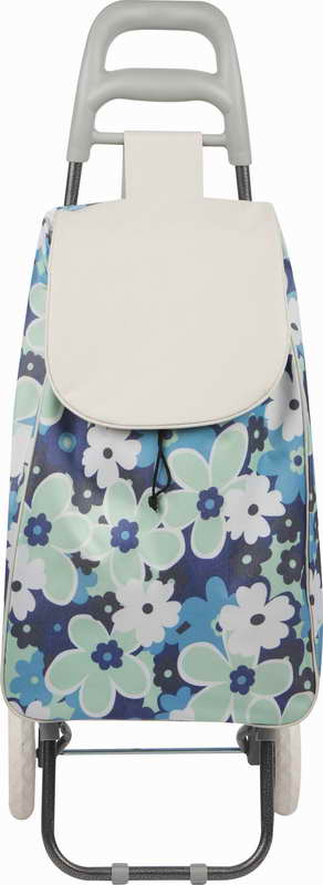 картинка Тележка с сумкой A204 "Незабудки", 25 кг от магазина GUTER MARKET 