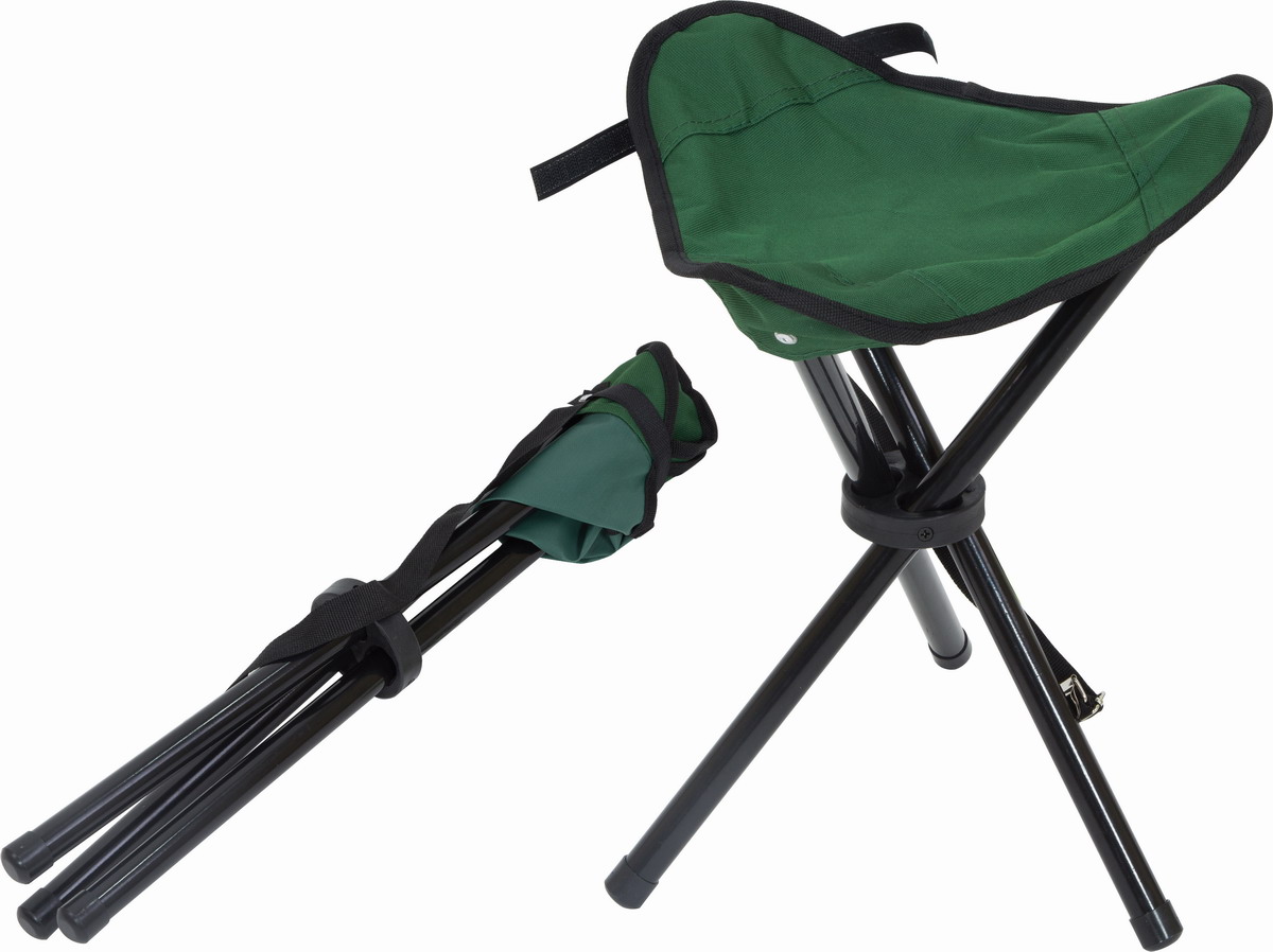 картинка Стульчик складной DW-1001C треугольный (зеленый) от магазина GUTER MARKET 