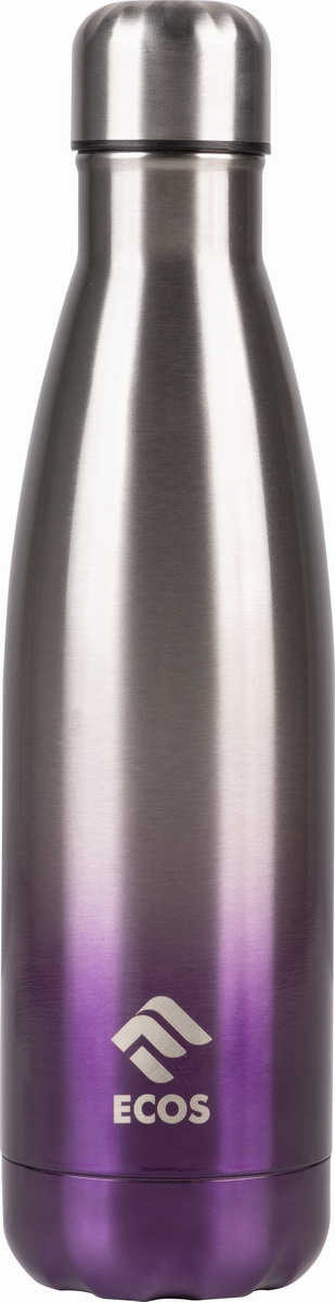 картинка Термобутылка, объём: 500 мл, цвет: фиолетовый градиент от магазина GUTER MARKET 