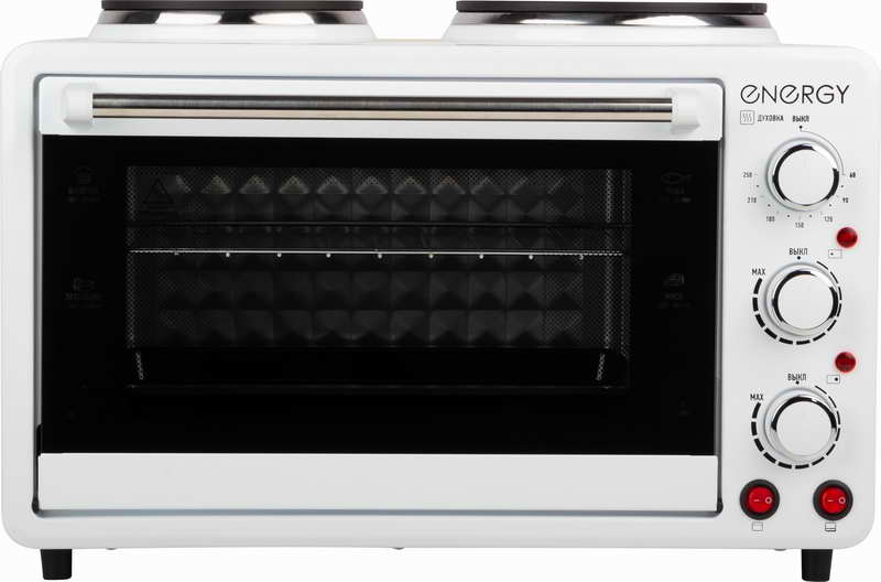 картинка Духовка электрическая ENERGY GН-26A-W (1400 Вт, 26л) от магазина GUTER MARKET 