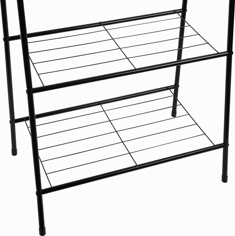 картинка Вешалка-стойка напольная с полками от магазина GUTER MARKET 