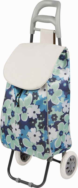 картинка Тележка с сумкой A204 "Незабудки", 25 кг от магазина GUTER MARKET 