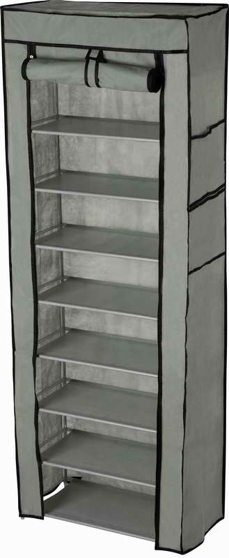 картинка Полка для обуви с чехлом, 9 ярусов от магазина GUTER MARKET 