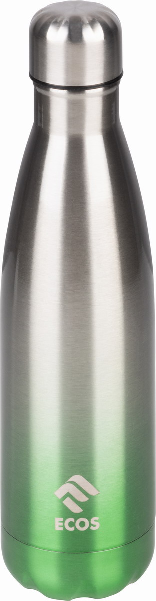 картинка Термобутылка, объём: 500 мл, цвет: зелёный градиент от магазина GUTER MARKET 