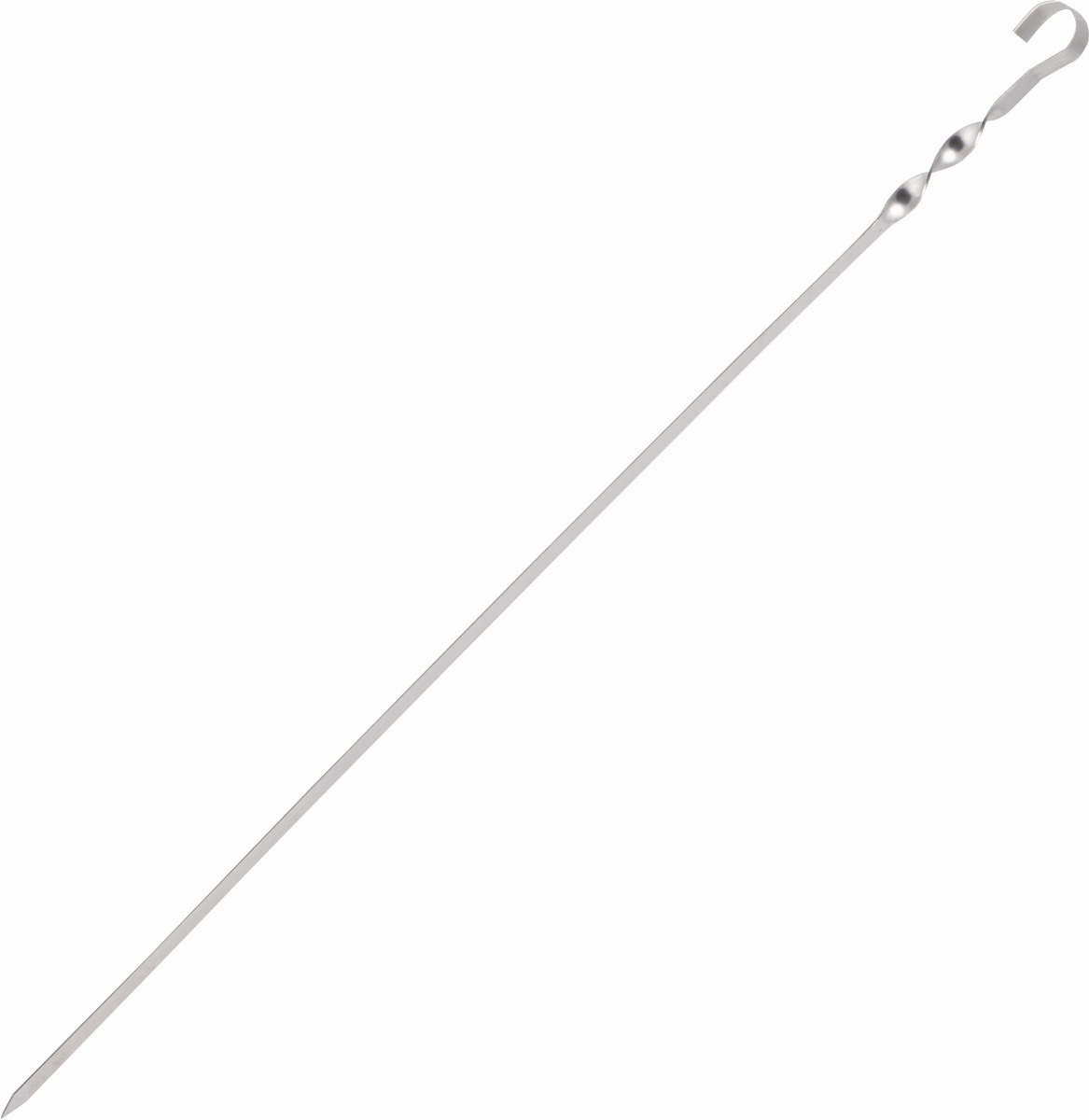 картинка Шампур ECOS 610x10x1,5мм, плоский, с витком, 1шт. от магазина GUTER MARKET 